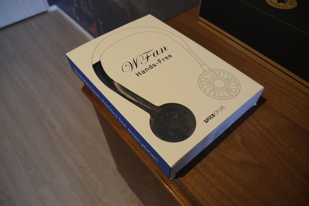 Auto-thumbnail for 携帯扇風機：首掛けハンズフリータイプ