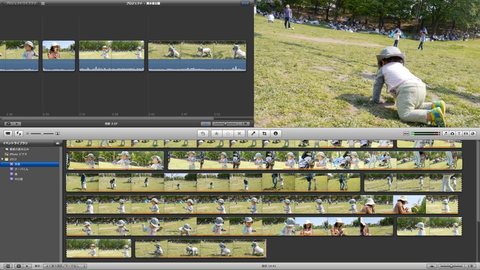 Auto-thumbnail for iMovie ’11 の使い方で気づいたこと（イベントとプロジェクトの表示切り替えについて）