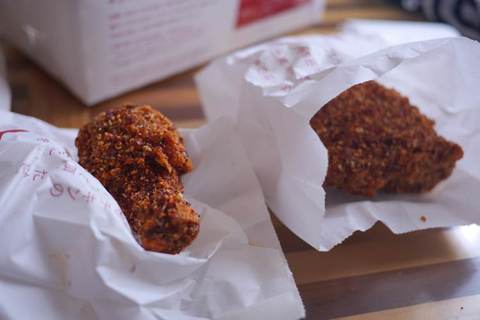 Auto-thumbnail for 【ケンタッキー】胡麻と山椒のぶっかけチキン